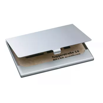 Tarjetero Sigel VZ135 aluminio plata