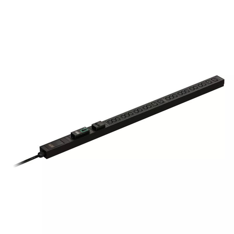 APC Easy Rack PDU, con medición, 0U, 1 fase, 7.4kW, 230V, 32A, 20 salidas C13 y 4 salidas C19, entrada IEC60309 2P+E