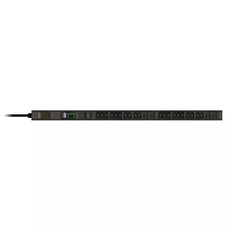 APC Easy Rack PDU, con medición, 0U, 1 fase, 7.4kW, 230V, 32A, 20 salidas C13 y 4 salidas C19, entrada IEC60309 2P+E