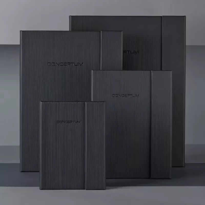 Cuaderno Sigel CO161 A5 97 hojas negro