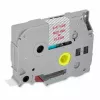 Cinta de impresora MediaRange MRBTZ132 rojo 1,2 cm 8 m