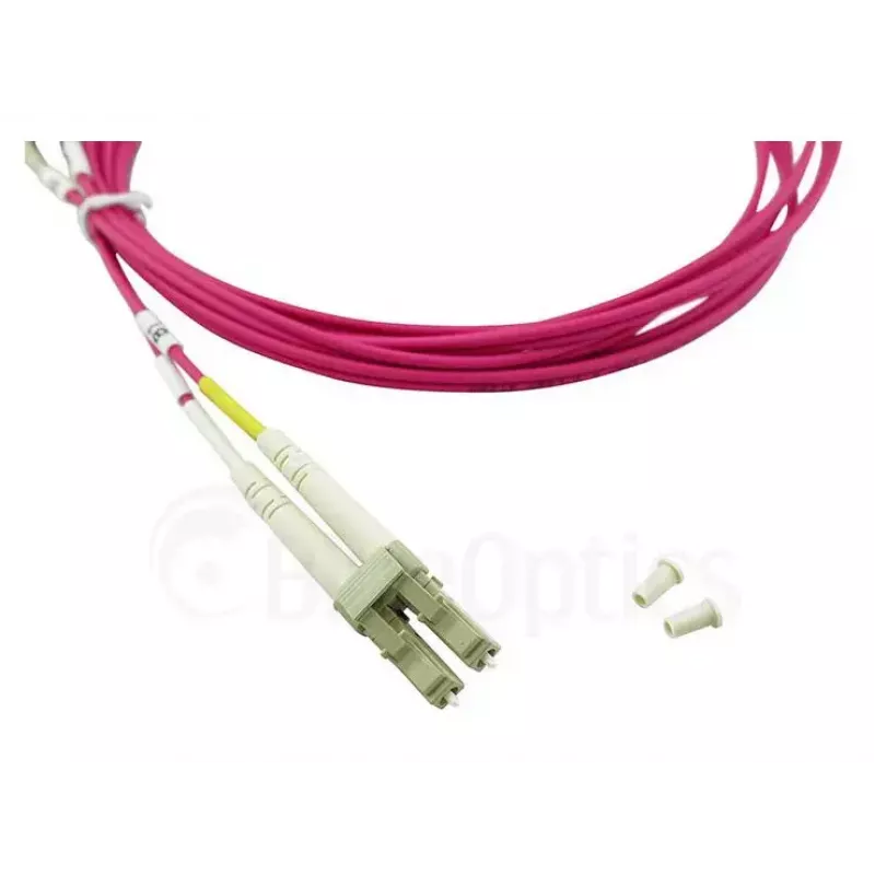 BlueOptics QK732A-BO Cable de fibra óptica InfiniBand 1 m LC violeta