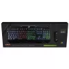 MediaRange MRGS102 Teclado y ratón gaming USB QWERTZ Negro RGB
