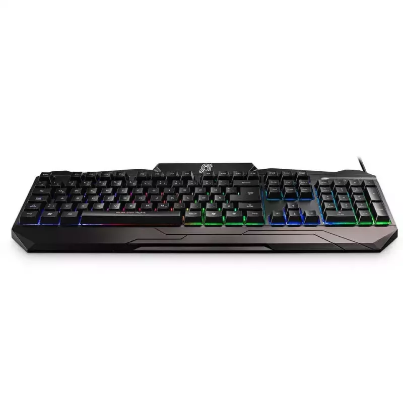 MediaRange MRGS102 Teclado y ratón gaming USB QWERTZ Negro RGB