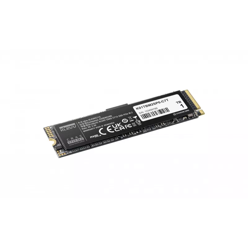 Unidad SSD KLEVV 1 TB M.2 2280 PCIe Gen3 NVMe K01TBM2SP0-C7T