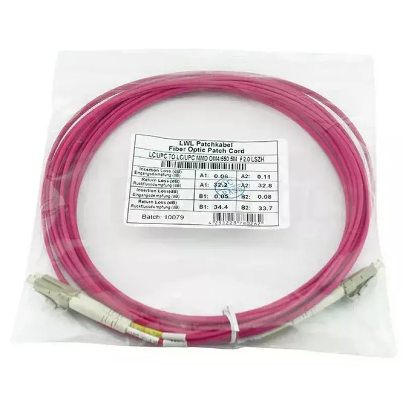 Cable de fibra óptica BlueOptics SFP3131FU1MK InfiniBand 1 m LC OM4