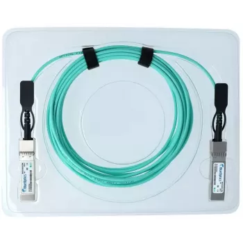 Cable de fibra óptica BlueOptics UACC-AOC-SFP10-15M-BO InfiniBand SFP+ 15 m macho/macho
