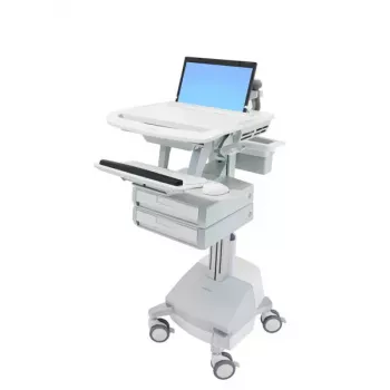 Carro multimedia Ergotron StyleView Aluminio Gris Blanco