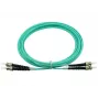 BlueOptics SFP3333EU0.5MK cable de fibra óptica InfiniBand 0,5 m ST aqua