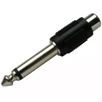Adaptador RCA Schwaiger KHA4010 533 6,3 mm negro