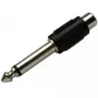 Adaptador RCA Schwaiger KHA4010 533 6,3 mm negro