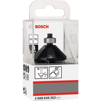 Bosch 2 608 628 352 fresa para chaflán 1 ud.