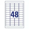 Etiqueta de impresora autoadhesiva AVERY L4778-8