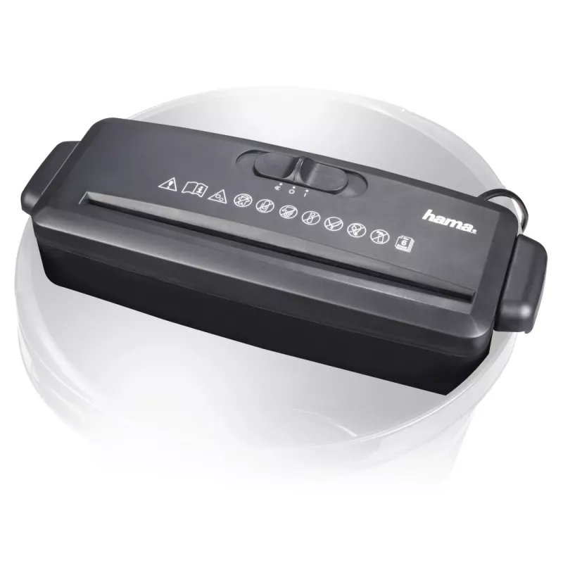 Destructora de documentos Hama Mini S6 corte en tiras 72 dB 21,7 cm negro