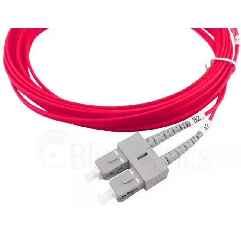 Cable de fibra óptica BlueOptics SFP3233FU0.5MK SC ST OM4 0,5 m magenta