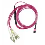 BlueOptics CBL-MPO12-4LC-OM4-15M-BO Cable de fibra óptica InfiniBand MPO 4x LC 15 m