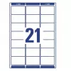 Etiqueta autoadhesiva rectangular Avery 7160-10
