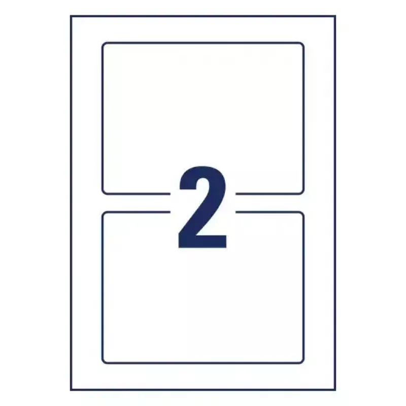 Avery soportes de etiquetas Placard gris claro etiqueta de impresora autoadhesiva A4