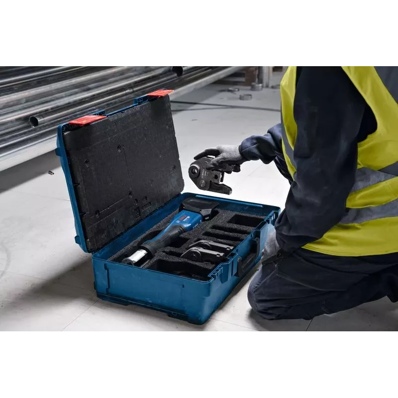 Bosch herramienta de prensar de batería GPT 18V-32 prensadora de tubos de batería