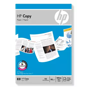 Papel de copia HP 80 g/m² - 500 hojas/A4/210 x 297 mm, 20 - 80 %, 15 - 35 °C, 0 - 40 °C, 210 mm, 50 mm, 297 mm