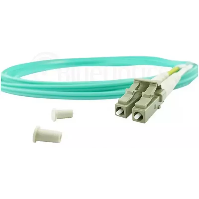 BlueOptics 055702T512000007.5M-BO Cable de conexión de fibra óptica dúplex (compatible con Corning), LC-UPC/SC-UPC, multimodo OM3 50/125 µm, 7,5 m