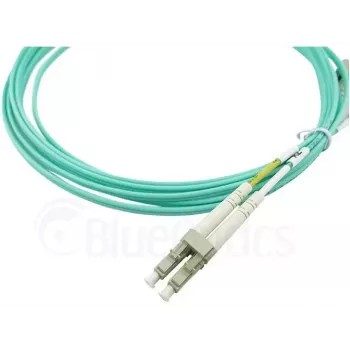 BlueOptics 055702T512000007.5M-BO Cable de conexión de fibra óptica dúplex (compatible con Corning), LC-UPC/SC-UPC, multimodo OM3 50/125 µm, 7,5 m