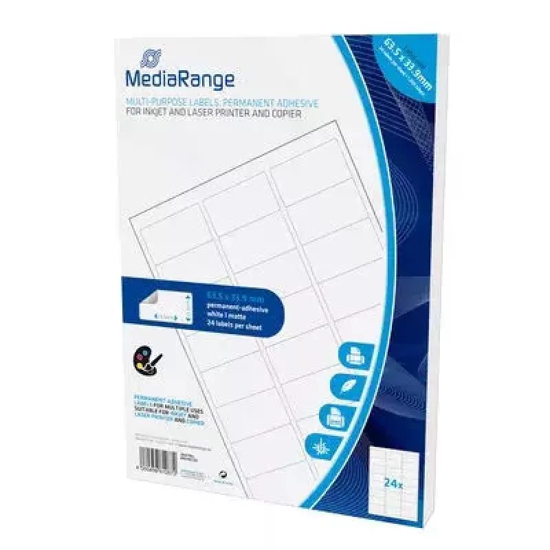 Etiqueta autoadhesiva MediaRange MRINK150