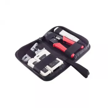 Set de crimpadora para cables ShiverPeaks BS18-25001 negro