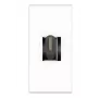 Toma de corriente USB C Kindermann 7464000620 Negro Blanco