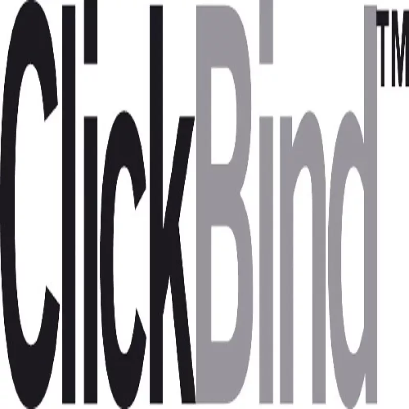 GBC ClickBind Spine A4 34R 8mm, Negro, 45 hojas, Plástico, A4, 8 mm, 280 g