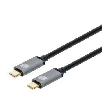 Techly ICOC-MUSB322-CM-010 Cable USB 3.2 Gen 2, USB-C macho, 1 m, negro