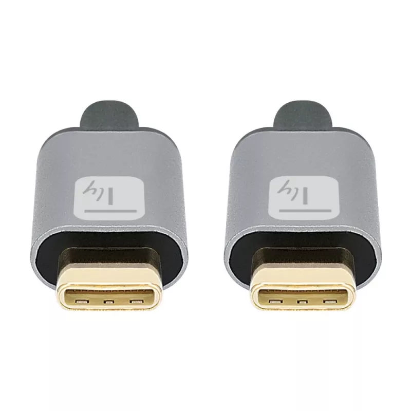 Techly ICOC-MUSB322-CM-010 Cable USB 3.2 Gen 2, USB-C macho, 1 m, negro