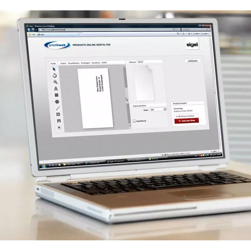 Sigel DU171 sobre DL (110 x 220 mm), verde, 90 g/m²