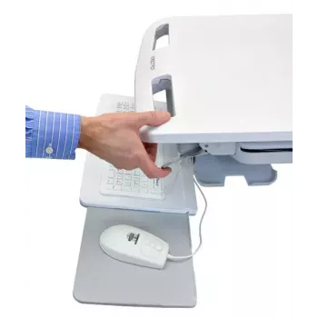 Carro multimedia Ergotron StyleView Aluminio Gris Blanco