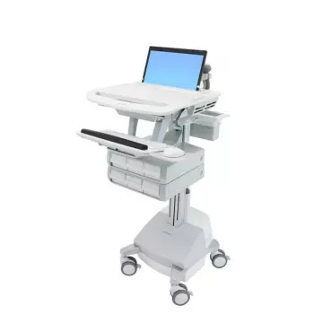 Carro multimedia Ergotron StyleView Aluminio Gris Blanco