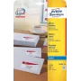 Etiqueta autoadhesiva Avery J4791-25 rectángulo redondeado