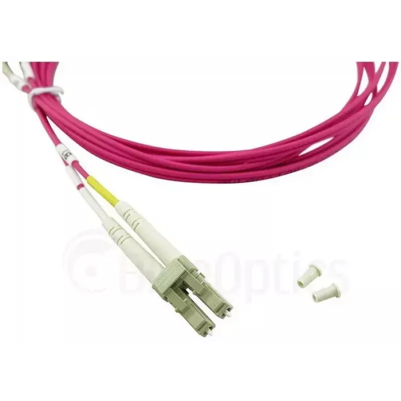 Cable de fibra óptica BlueOptics SFP3131FU1.5MK LC OM4 1,5 m rosa