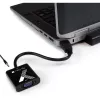 Adaptador de cable Techly convertidor HDMI a VGA con conector jack de audio