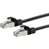Cable de red Schwaiger CKB6025 053 RJ-45 Cat6 2,5 m negro