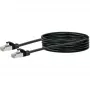 Cable de red Schwaiger CKB6025 053 RJ-45 Cat6 2,5 m negro