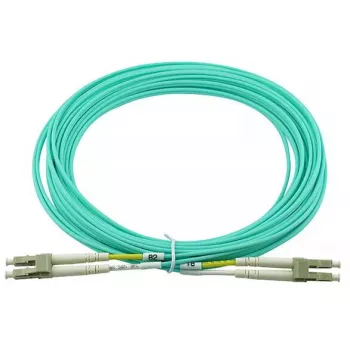 Cable de fibra óptica BlueOptics AJ834A-BO 1m 2x LC OM3 dúplex completo