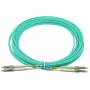 Cable de fibra óptica BlueOptics AJ834A-BO 1m 2x LC OM3 dúplex completo