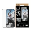 PanzerGlass SAFE. by ® protector de pantalla con marco negro iPhone 17 | 16 Pro | Ultra-Wide Fit con EasyAligner
