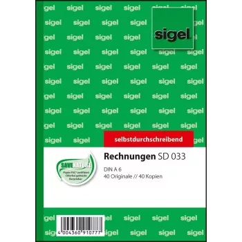 Formulario comercial Sigel SD033