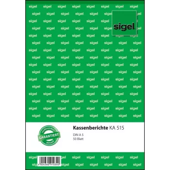 Papel para libro mayor Sigel KA515