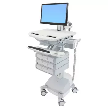 Carro multimedia Ergotron StyleView Aluminio Gris Blanco