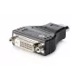 HP adaptador HDMI a DVI, DVI-D, HDMI, negro