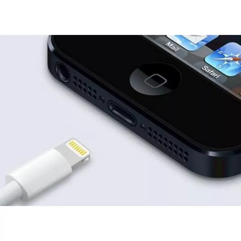 Techly ICOC APP-8WH1 cable Lightning 1 m blanco