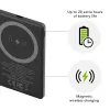 dbramante1928 re-charge - batería externa 5K Wireless - gris, 5000 mAh, carga inalámbrica, 3,87 V, gris