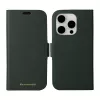 Funda tipo cartera dbramante1928 New York para iPhone 15 Pro, unicolor verde, 3 compartimentos para tarjetas
